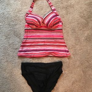 Croft & barrow swim suit top only